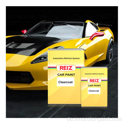 REZ High Gloss 2K Auto Automobilfarbe Lack Schädigung Reparatur Marken Auto Car Farbe klarer Mantel